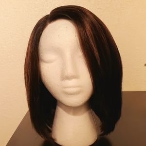 Human hair lace front Bob wig